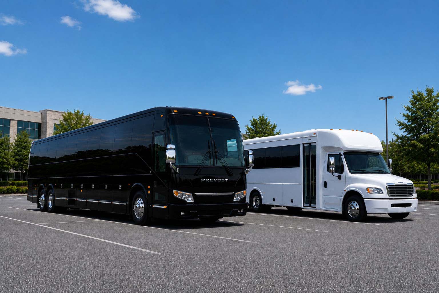 Charter bus rental in Davenport, IA
