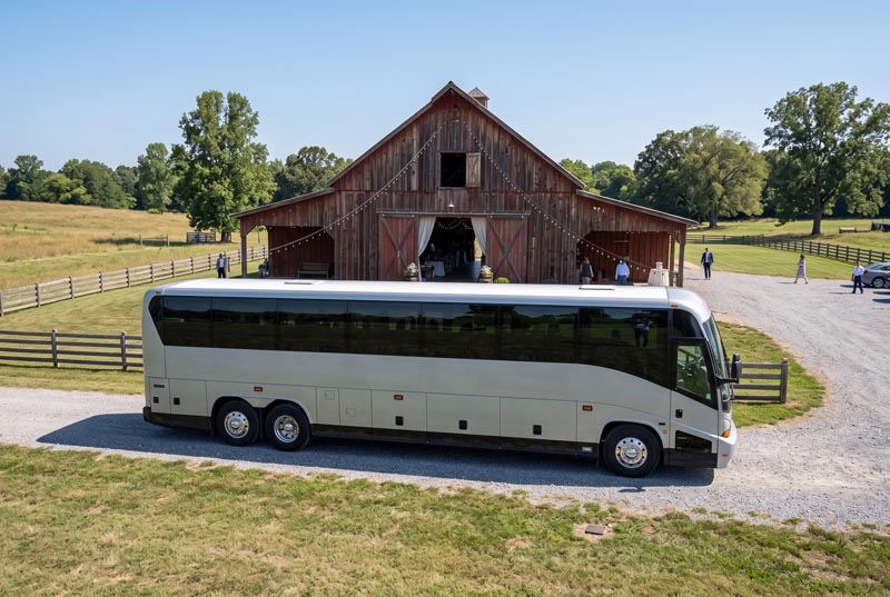Wedding Shuttle Bus Services in Davenport, IA